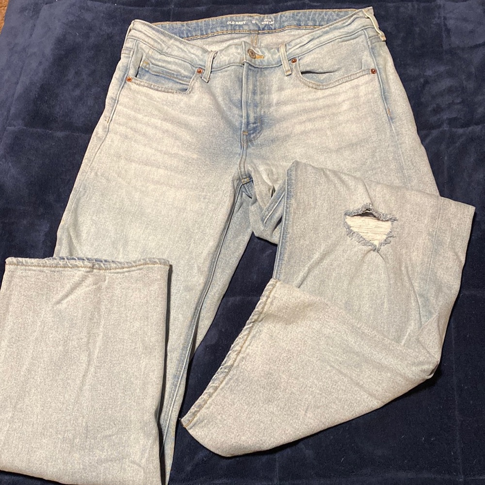 Old Navy Mid-Rise Wide Leg Jeans